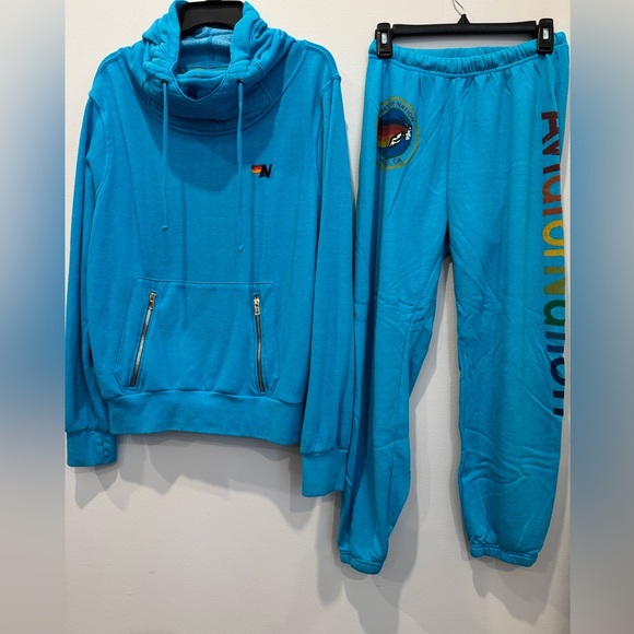 Aviator Nation Tops - Aviator Nation Set, ninja hoodie(L), sweatpants(M)